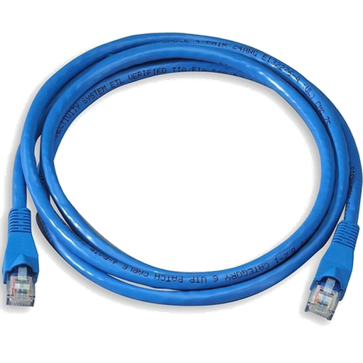 PATCH CORD AZUL CAT6 0,9MTS