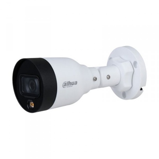 [DH-IPC-HFW1239S1-LED-S5] CÁMARA CCTV TUBO IP FULLCOLOR FULL HD 2MPX