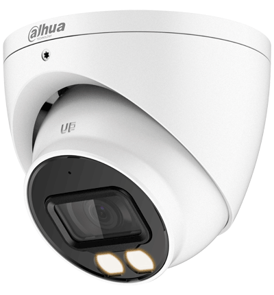 [HAC-HDW1809T-A-LED] CÁMARA CCTV DOMO METAL FULL COLOR 8MPX 40M
