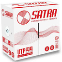 CAJA DE CABLE UTP SOLIDO CAT 6E 305M SATRA